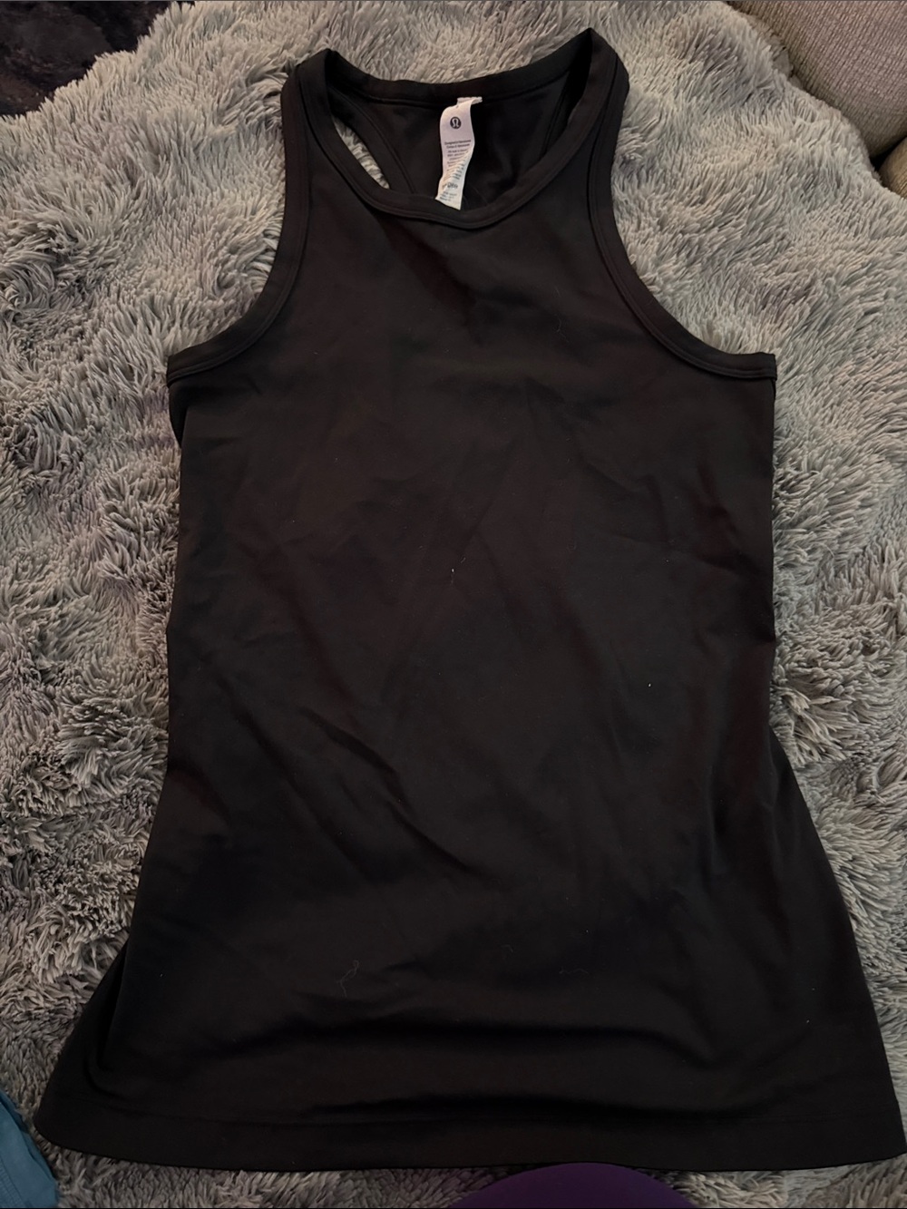 Women's Black Racerback Tank Top - Lululemon